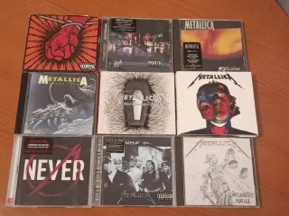 Metallica CDs (Heavy Metal)