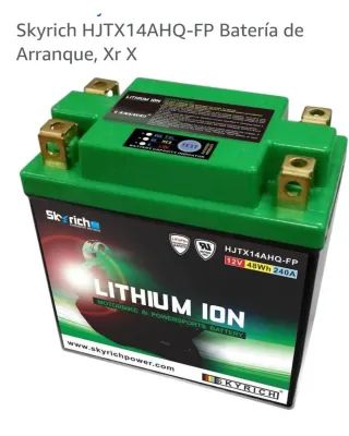 Batería Litio Moto Skyrich HJTX14AHQ-FP
