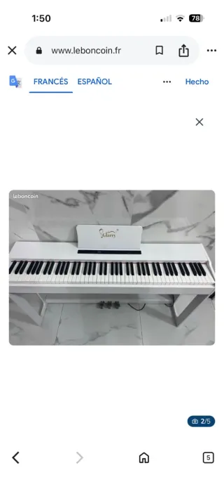 Piano Digital Glarry