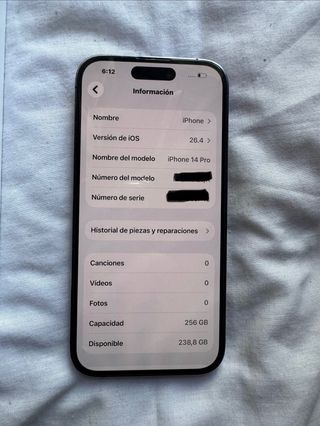 iPhone 14 Pro 256GB Negro/Morado