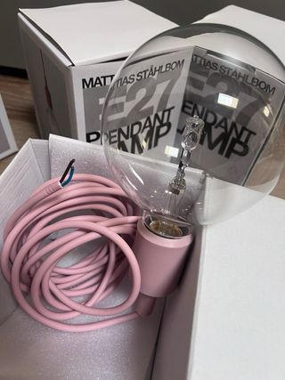 Pack 6 Lámparas Colgantes E27 Muuto + Canopi