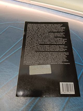 Libro, La inteligencia fracasada : teoría y práctica de la estupidez de Jose Antonio Marina