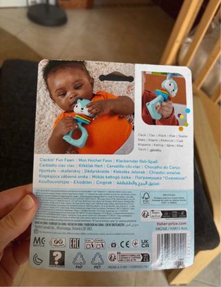 Fisher-Price Fawn Sonaglio 3+ Mesi