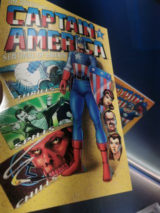 The Adventures of Captain America: Sentinel of Liberty nº 1 y 2 (1991) comic USA, marvel