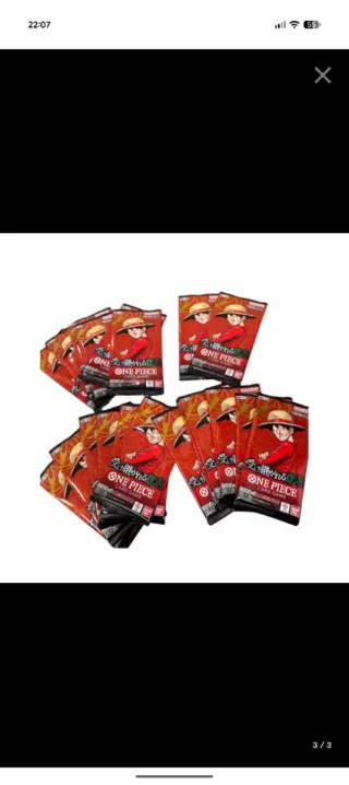 10 Sobres TCG One Piece OP-13 Carrying On His Will