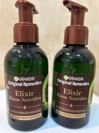 Garnier Elixir Rizos Nutridos x2