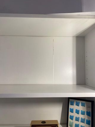 Vitrina Librería Billy Ikea Blanca Cristal (2 uds)