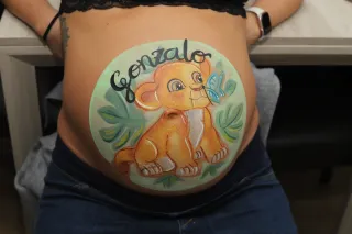 Pintura Corporal Embarazo (bellypainting )Personal
