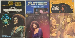 Lote 7 vinilos Cleo Laine