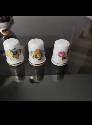 Cajas y dedales Vintage