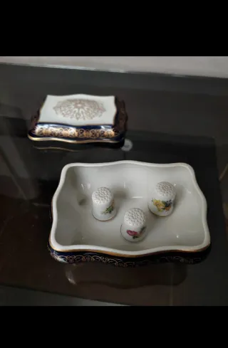 Cajas y dedales Vintage