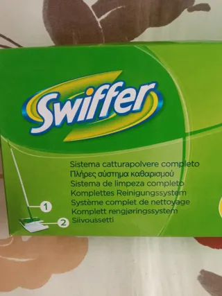 Swiffer Scopa Cattura Polvere - Nuovo