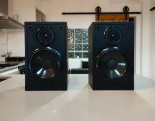 Altavoces Infinity POLYCELL Vintage Estantería