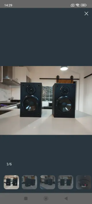 Altavoces Infinity POLYCELL Vintage Estantería