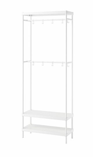 Perchero Zapatero Blanco IKEA MACKAPAR