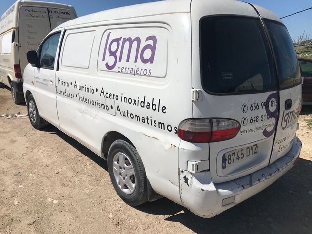 Vendo despiece hyundai h1 2.5td