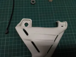 Protector cambio MTB