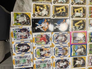 Colección cromos fútbol Real Madrid