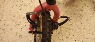 Bicicleta infantil rosa