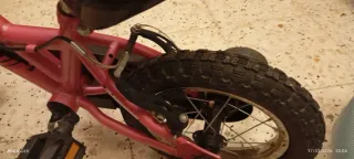 Bicicleta infantil rosa