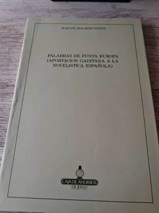 Palabras de punta europa. Aportacion gaditana