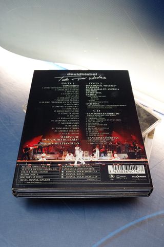 David Bisbal: 3 CDs + 4 DVDs