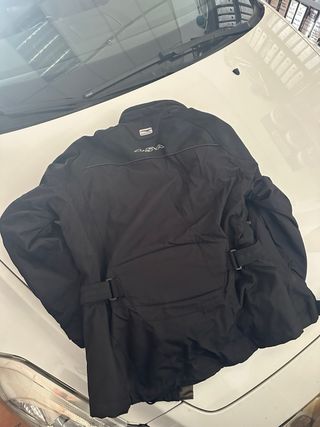 Chaqueta Moto Mujer Macna Negra