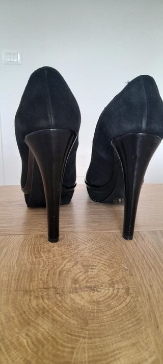 Scarpe décolleté donna in velluto