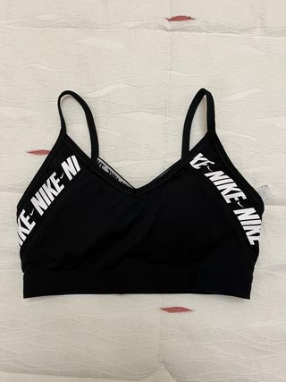 Reggiseno sportivo Nike nero