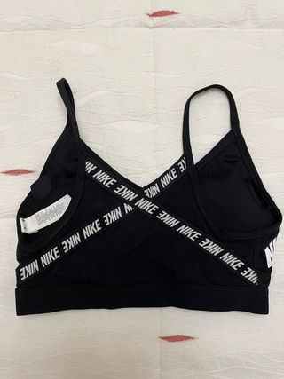 Reggiseno sportivo Nike nero