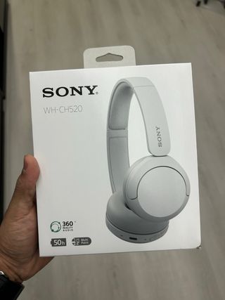 Sony WH-CH520 Auriculares Bluetooth Grises