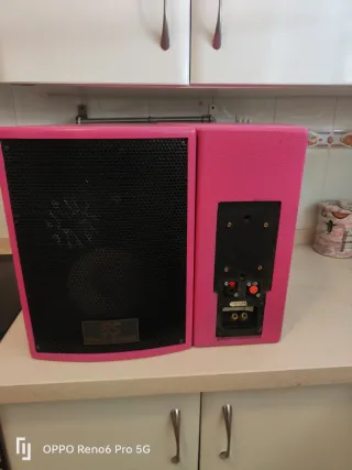 Altavoces Black Sound Rosa y Negro