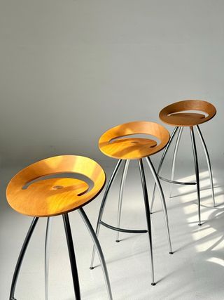 Taburete “Lyra” 1994 vintage