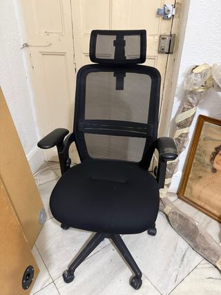 2 Sillas de Oficina Negras