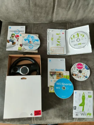 Nintendo Wii Ed.25 Aniversario Mario+tabla wii fit