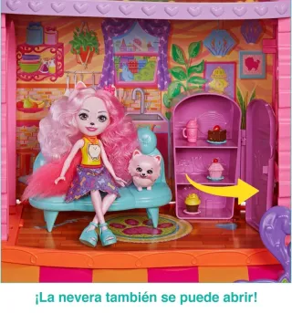 Casa y Cafetería Enchantimals City Tails