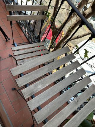 Mesa y 2 Sillas Ikea Tarno Plegables