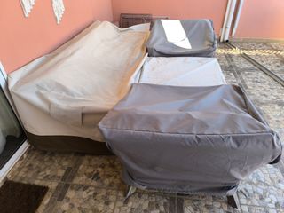 Conjunto Muebles Jardín: Sofá, Sillones y Mesa