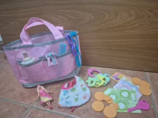 Bolso de muñeca con accesorios