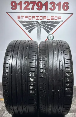 215 40 18 W BRIDGESTONE RUEDA AL 90% VIDA UTIL