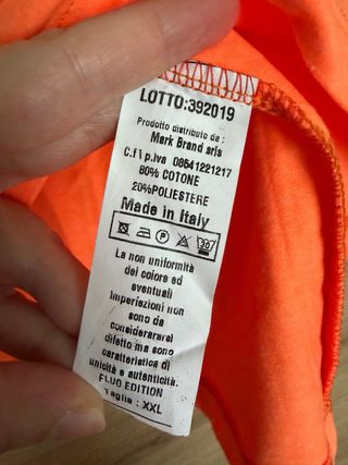 T-shirt Philippe Model donna fluo