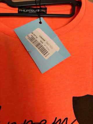 T-shirt Philippe Model donna fluo