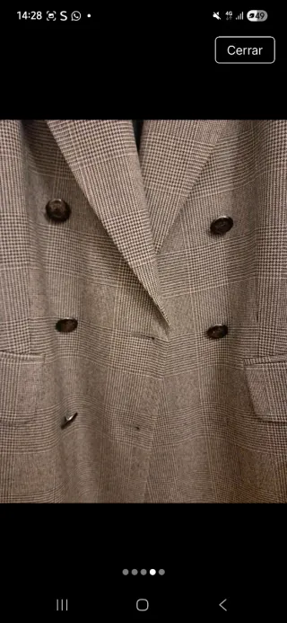 Americana Massimo Dutti cuadros vintage