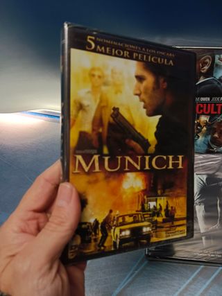 6 películas DVD, suspense, Plan oculto, La interprete, Cop Land, Munich y mas