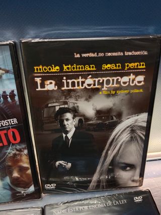 6 películas DVD, suspense, Plan oculto, La interprete, Cop Land, Munich y mas