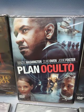 6 películas DVD, suspense, Plan oculto, La interprete, Cop Land, Munich y mas