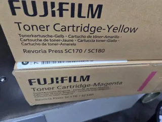 Tóner Xerox negro amarillo magenta cyan los cuatro