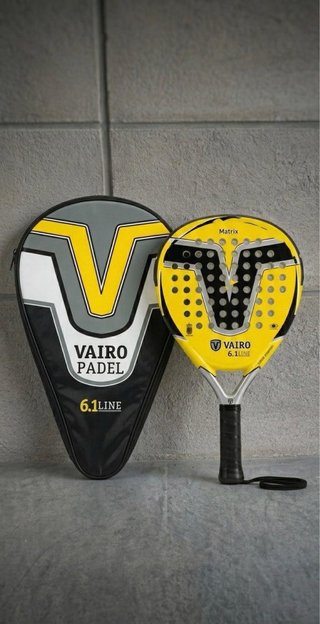 Pala de pádel Vairo Matrix 6.1 + funda original