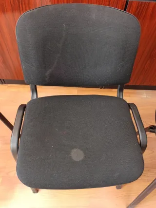 Sillas de oficina negras