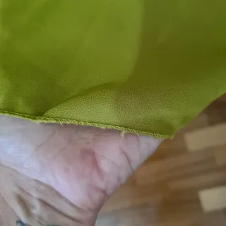 Abito stile impero verde taglia unica